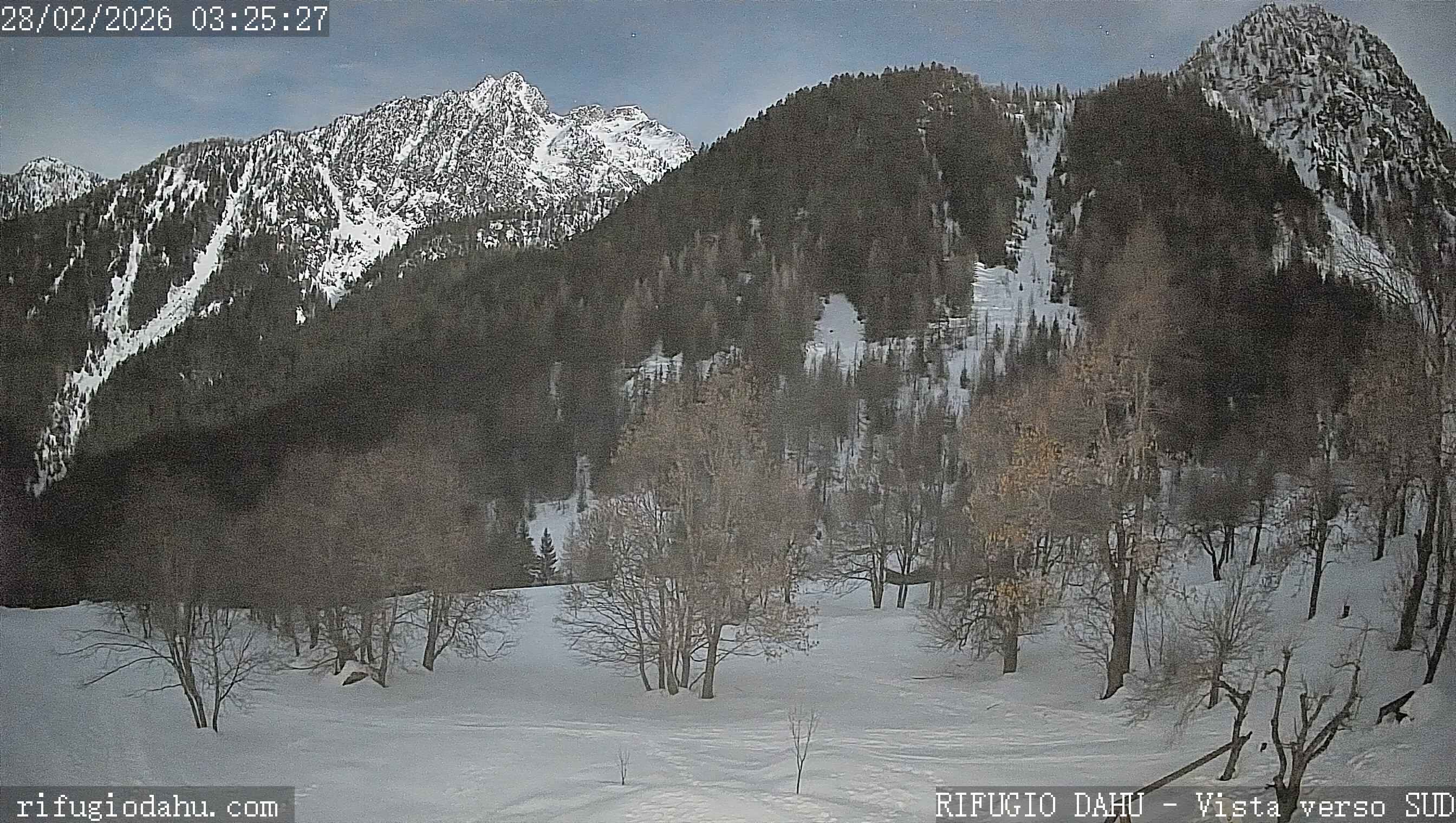 Preview delle webcam di Rifugio Dahu 2.0