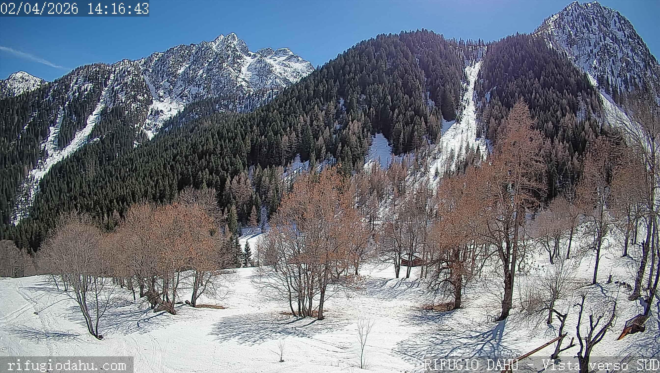 immagine della webcam nei dintorni di Sant'Anna di Valdieri: webcam Bagni di Vinadio