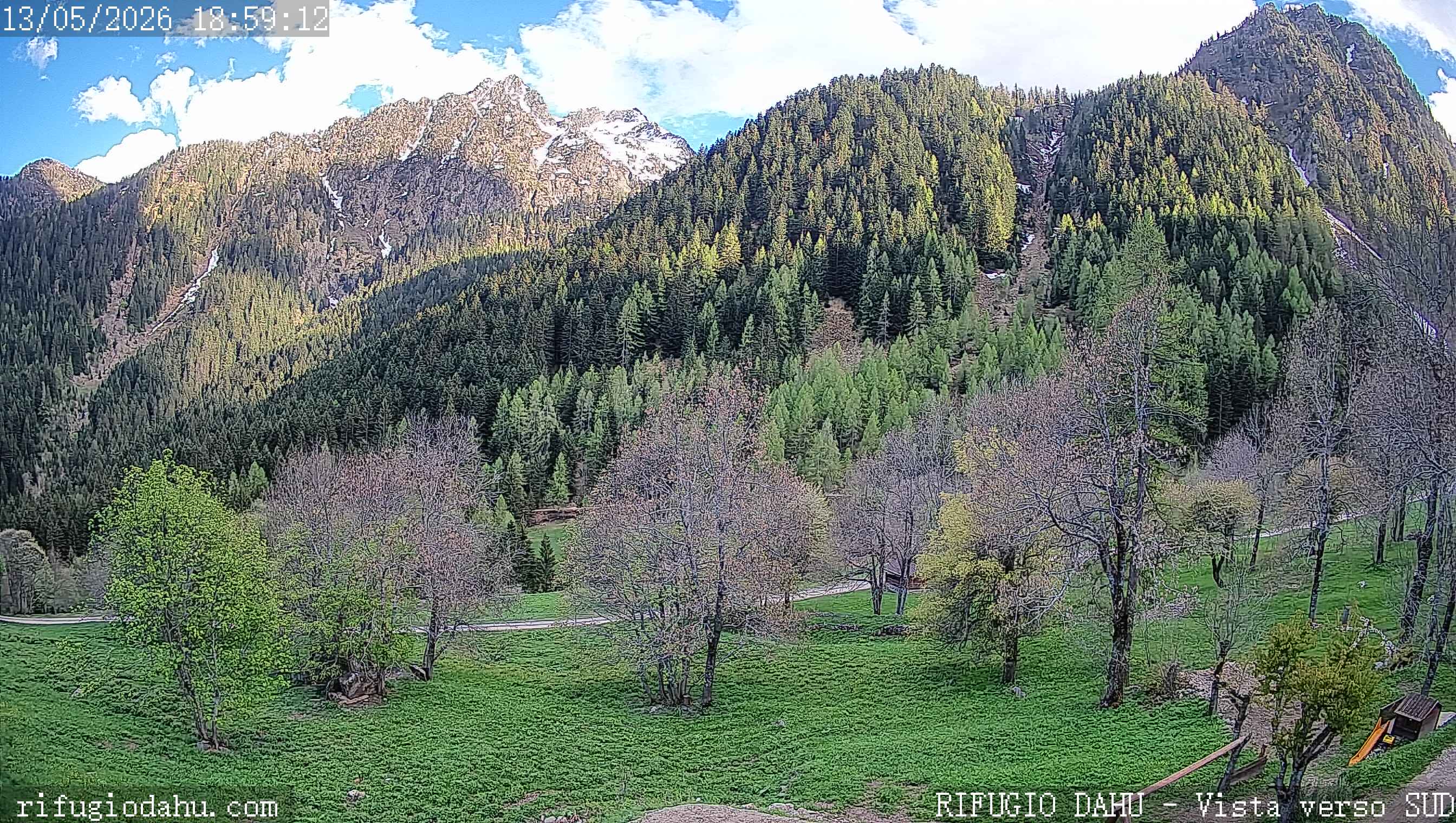 immagine della webcam nei dintorni di Argentera: webcam Bagni di Vinadio