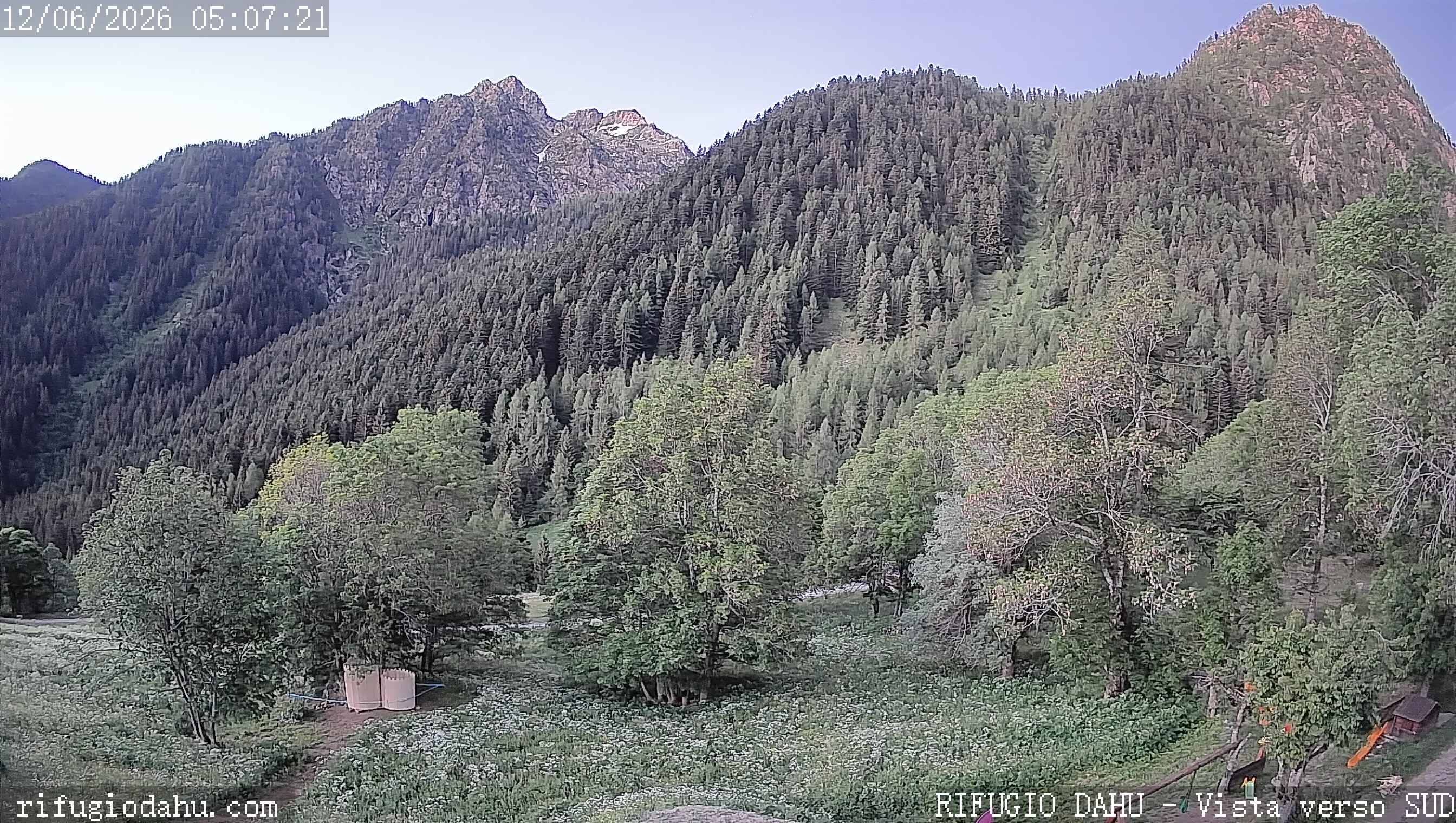 immagine della webcam nei dintorni di Sambuco: webcam Bagni di Vinadio