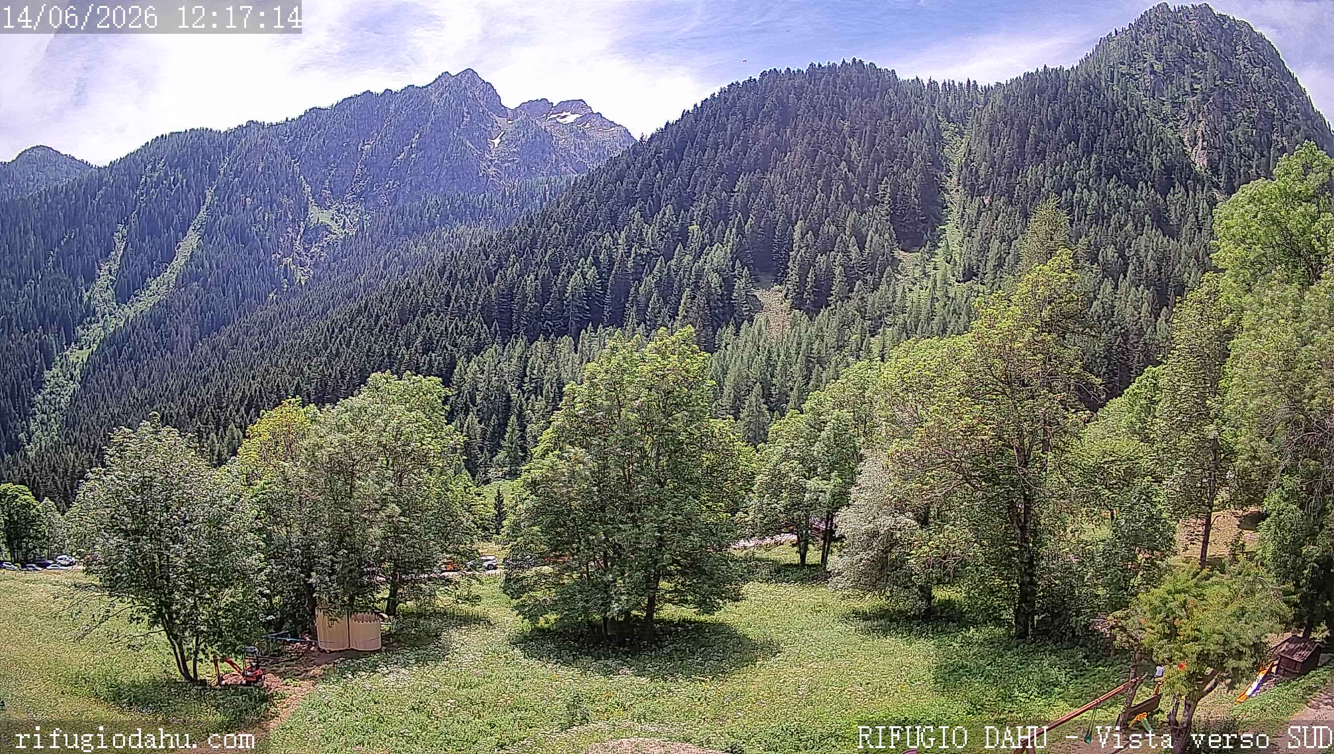 immagine della webcam nei dintorni di Pietraporzio: webcam Bagni di Vinadio