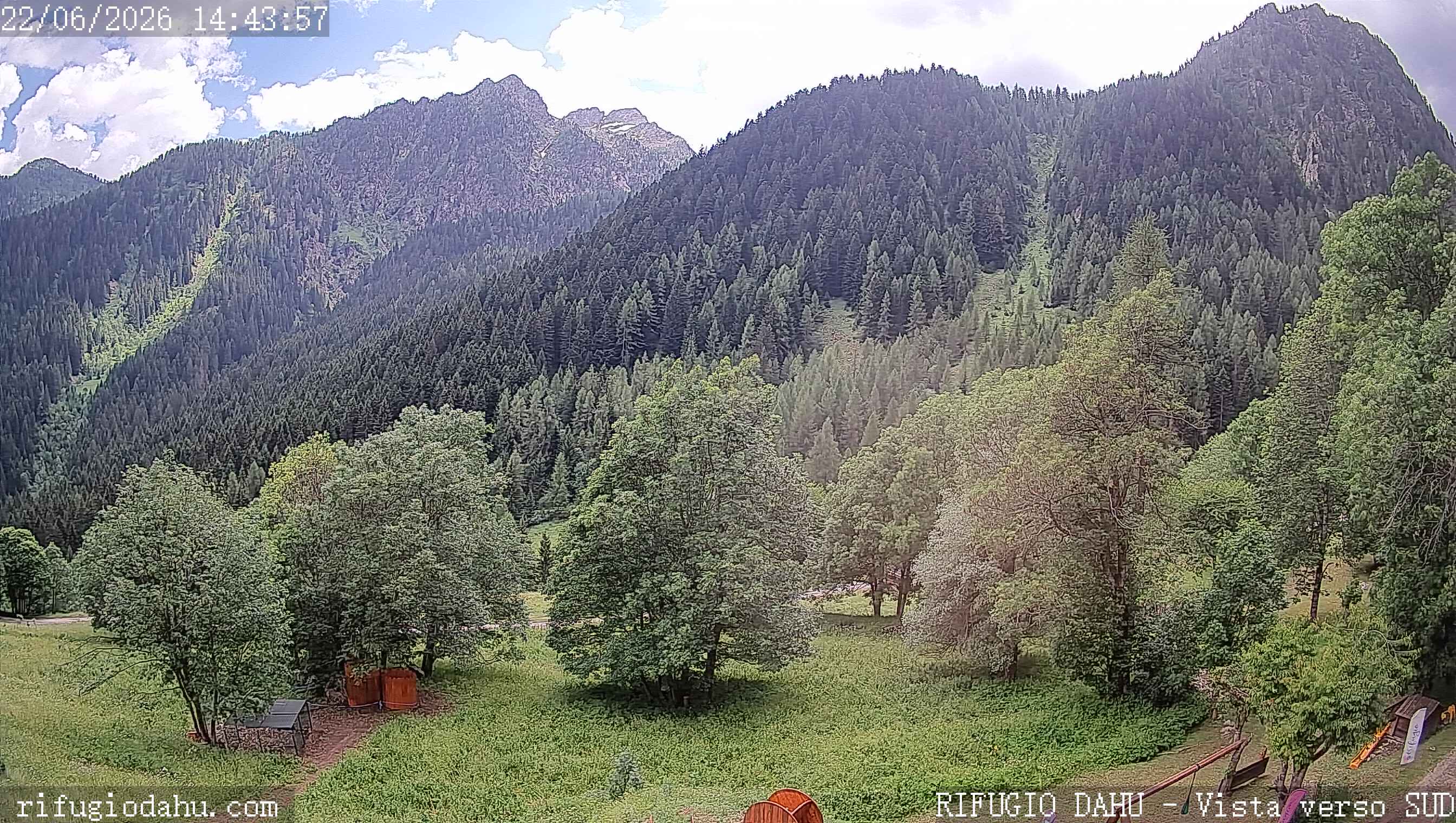 immagine della webcam nei dintorni di Pietraporzio: webcam Bagni di Vinadio