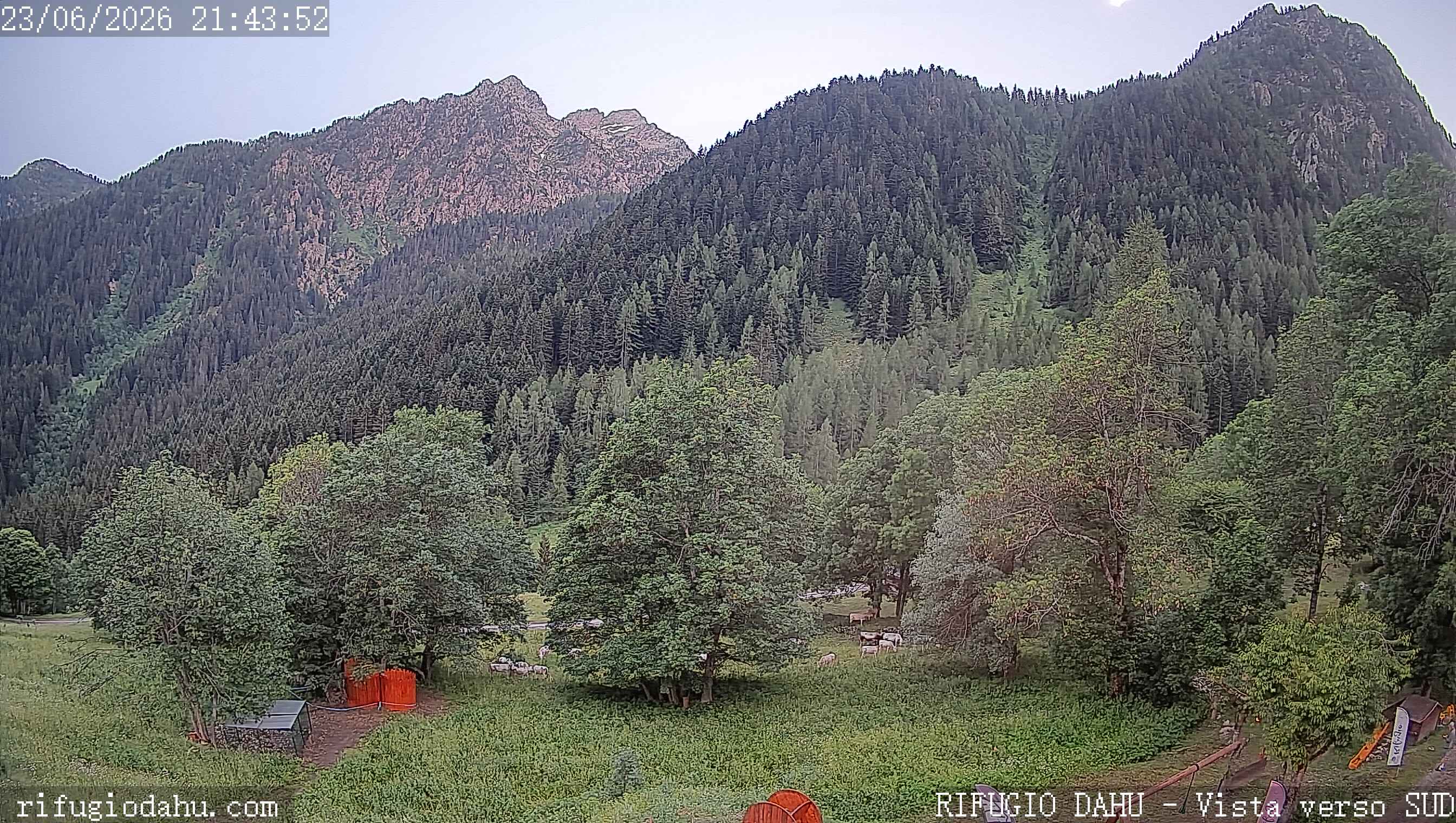 immagine della webcam nei dintorni di Pradleves: webcam Bagni di Vinadio