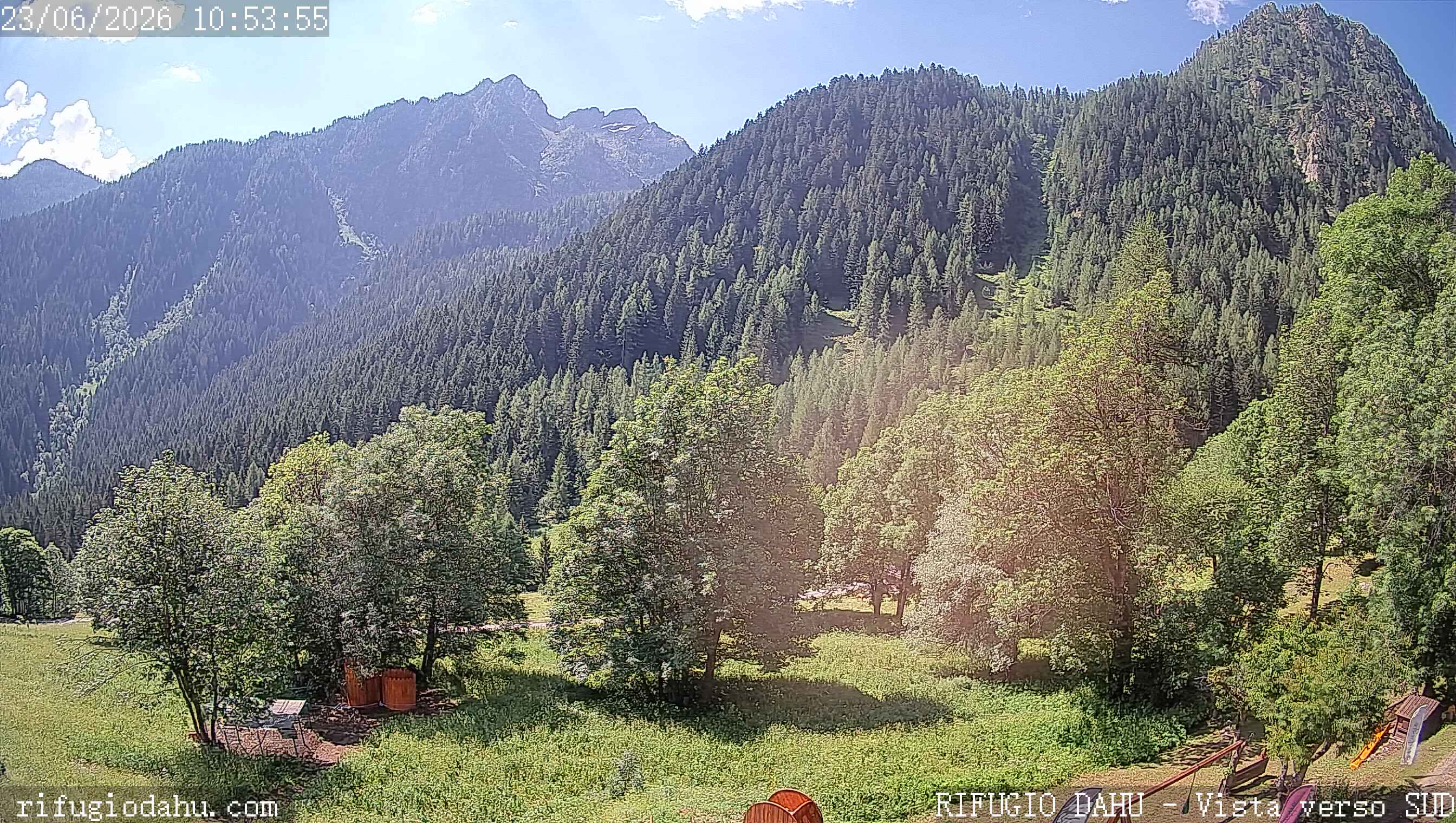 immagine della webcam nei dintorni di Demonte: webcam Bagni di Vinadio