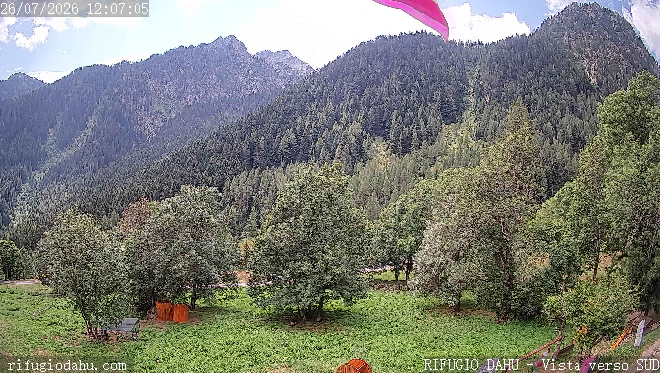 immagine della webcam nei dintorni di Valdieri: webcam Bagni di Vinadio